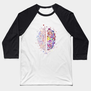 Circuit board brain Baseball T-Shirt